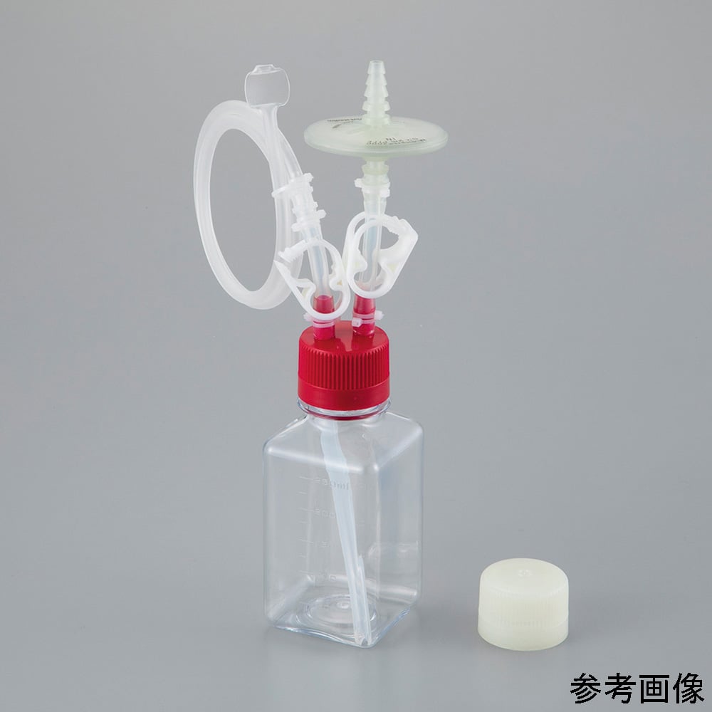 【SS押さえる 38万商いもの以上10%OFF】 真四角育みそだてる瓶クローズド取り合わせ 125mL γ線無菌化済 1箱（6個入） CC088125-A2 1箱(6個入)