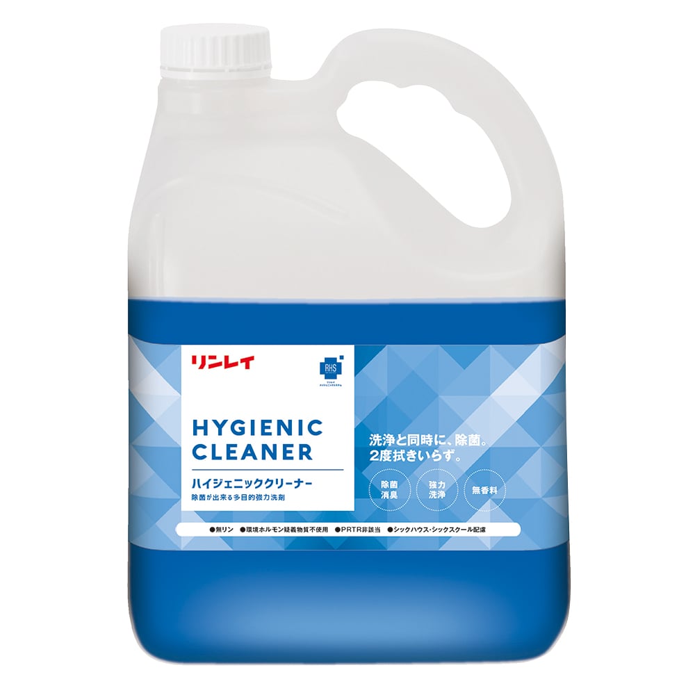 【期間限定!対象商品P2~20倍】 多目的強力洗剤 ハイジェニッククリーナー 4L 725534 1本