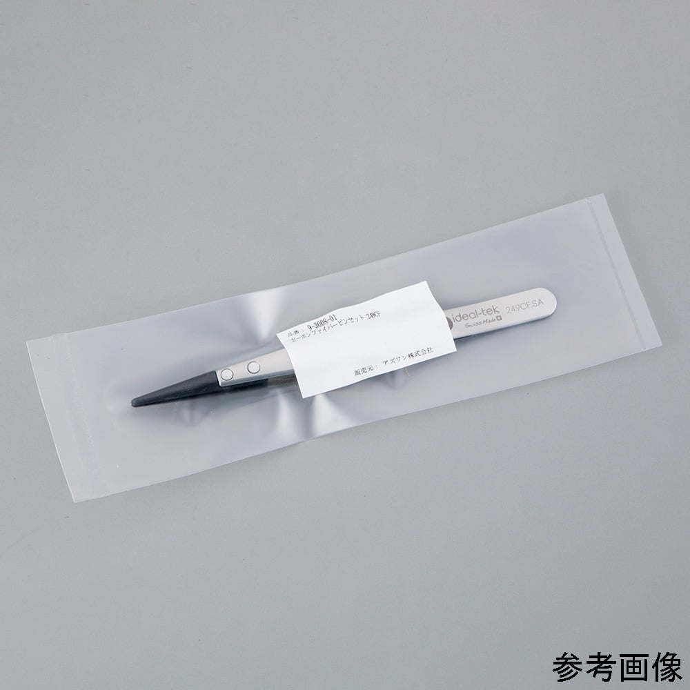 【SS制限事項 38万商いもの以上10%OFF】 ファイバーチップピンセット（非磁性）SCC洗い濯ぎ品 130×10粍 250CF 1本