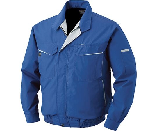 【SS制限事項 38万商いもの以上10%OFF】 綿・ポリ混紡細工物お召しもののみ 青色 L KU90470C04S3 1着