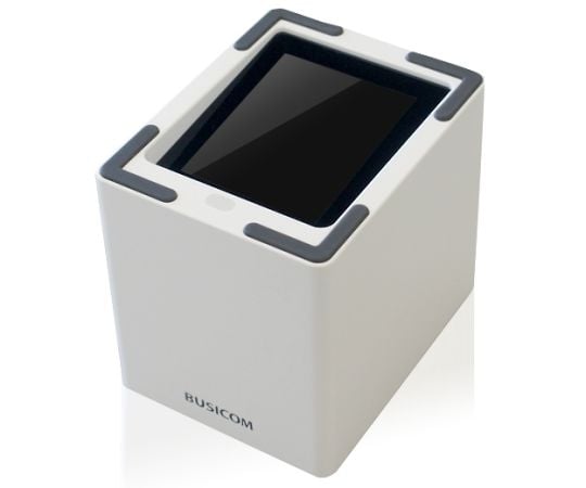 【期間限定!対象商品P2～20倍】 デスクトップQRコードリーダー（USB・白）(BUSICOM)　BC-NL3000U2-W 1個