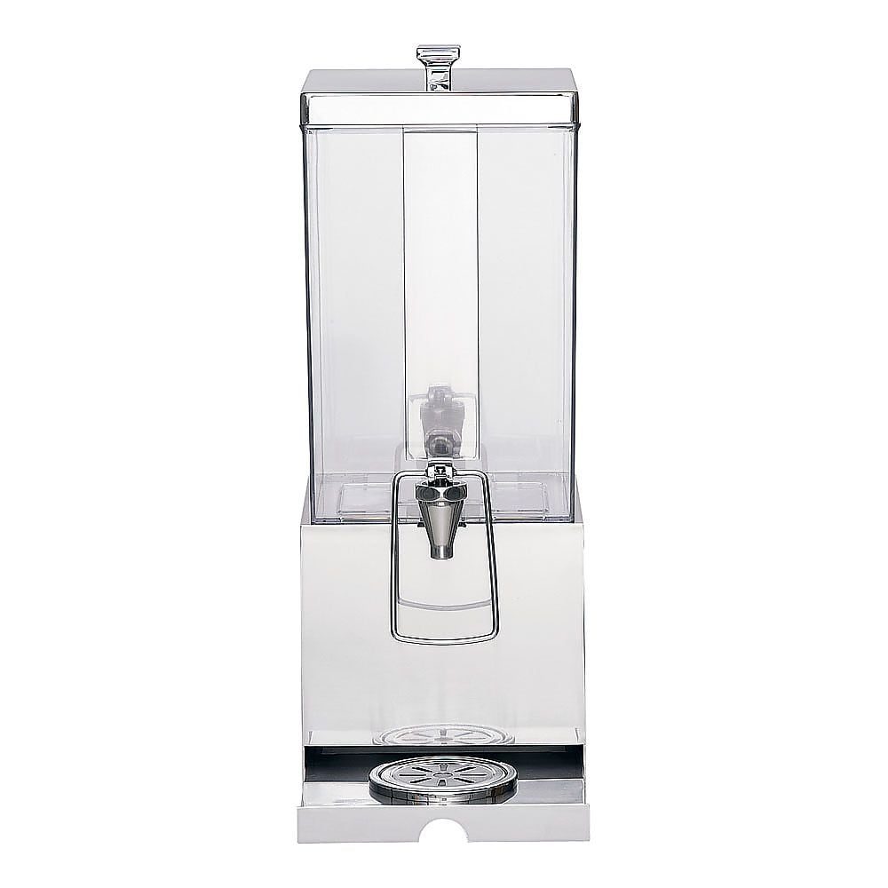 【SS制限事項 38万商いもの以上10%OFF】 KINGO スクエアジュースディスペンサー 10L F19401-10 1個