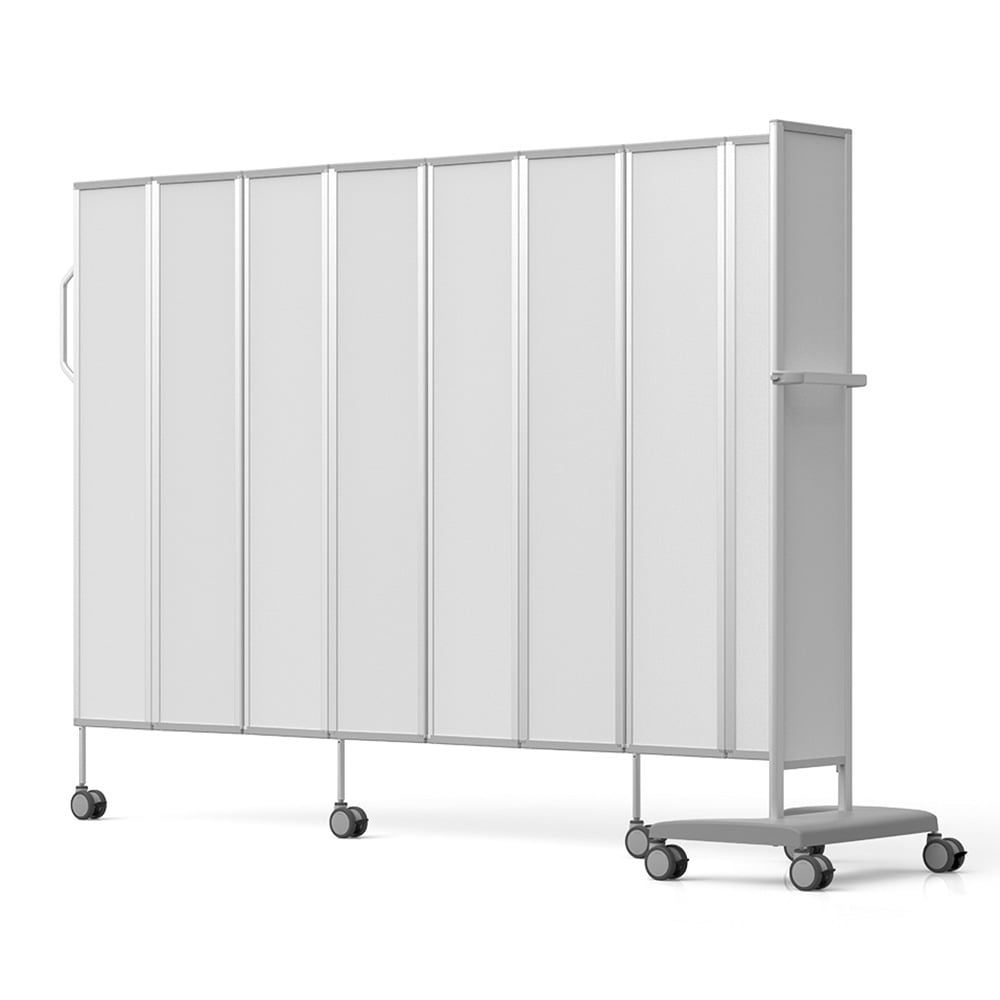 【SS制限事項 38万商いもの以上10%OFF】 カラフルパーテーション 1800×1650粍 白いこと FMS16506-WH 1台