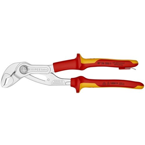 【SS押さえる 38万商いもの以上10%OFF】 ＫＮＩＰＥＸ 不成立ウォーターポンププライヤー コブラクイック仕掛ける 落っこちる押しとどめる ２５０粍 1丁