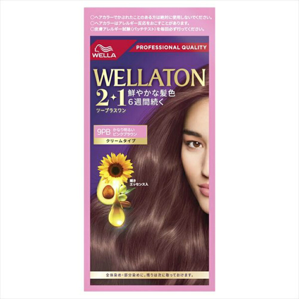 【期間限定!対象商品P2～20倍】 ウエラトーン２＋１　クリームタイプ　９ＰＢ × 24点