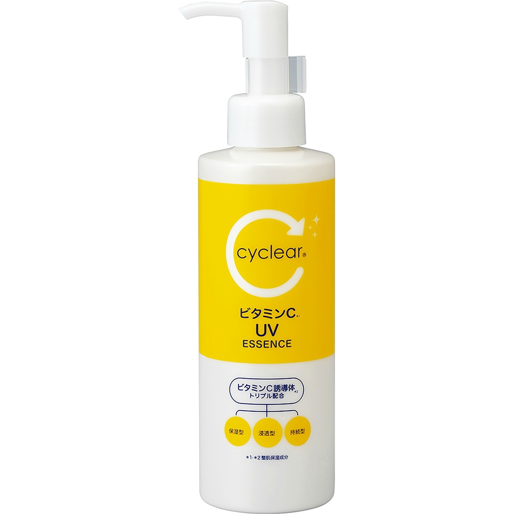 【期間限定!対象商品P2～20倍】 ｃｙｃｌｅａｒ　ビタミンＣ　ライトアップ　ＵＶエッセンス　ポンプ × 48点