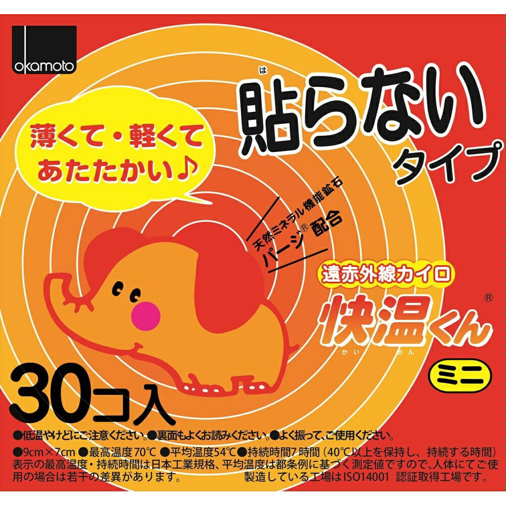 【期間限定!対象商品P2～20倍】 はらない快温くんミニ30コ入 × 16点