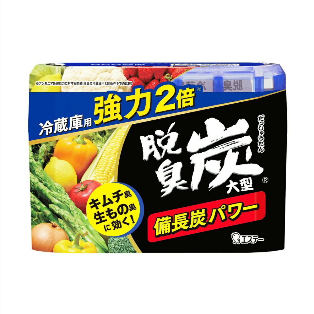 【期間限定!対象商品P2～20倍】 脱臭炭冷蔵庫用大型２４０Ｇ × 24点