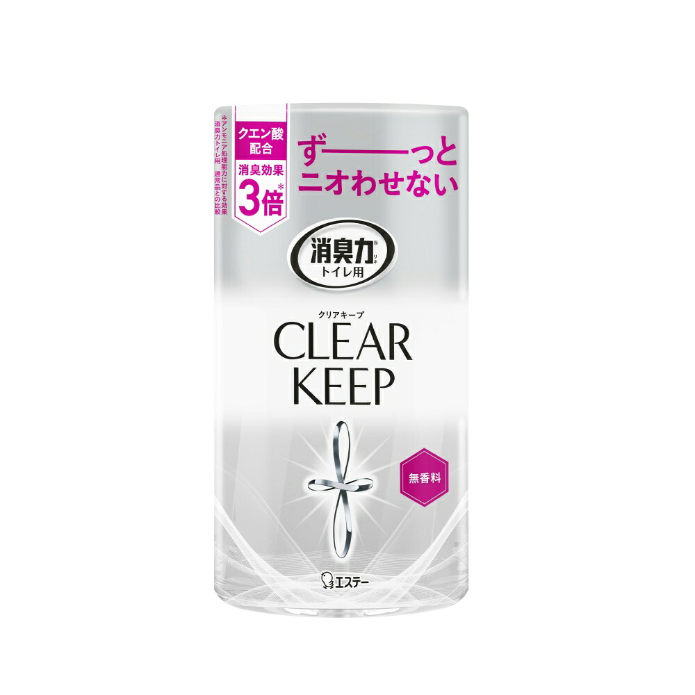 【期間限定!対象商品P2～20倍】 トイレの消臭力ＣＬＥＡＲＫＥＥＰ無香料　４００ＭＬ × 18点