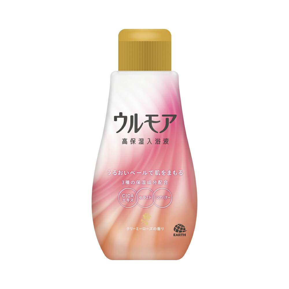 【期間限定!対象商品P2～20倍】 ウルモア　高保湿入浴液　クリーミーローズの香り × 12点