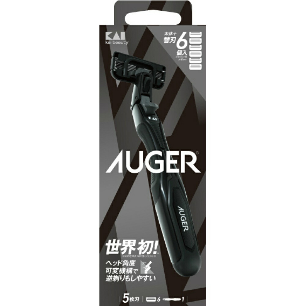 【期間限定!対象商品P2～20倍】 ＡＵＧＥＲ　コンボパック　ホルダー＋替刃６個付 × 72点