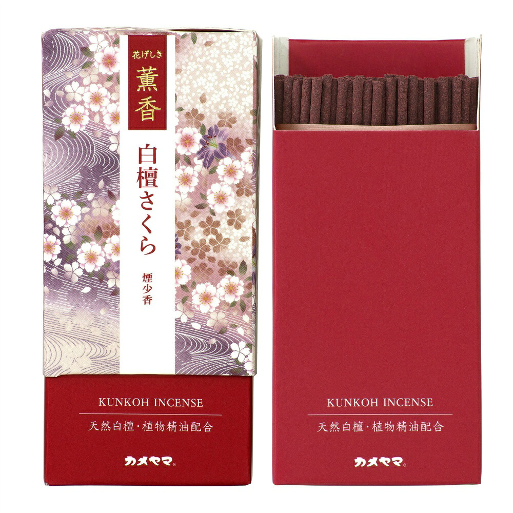 【期間限定!対象商品P2～20倍】 花げしき　薫香　ミニ　白檀さくら × 72点