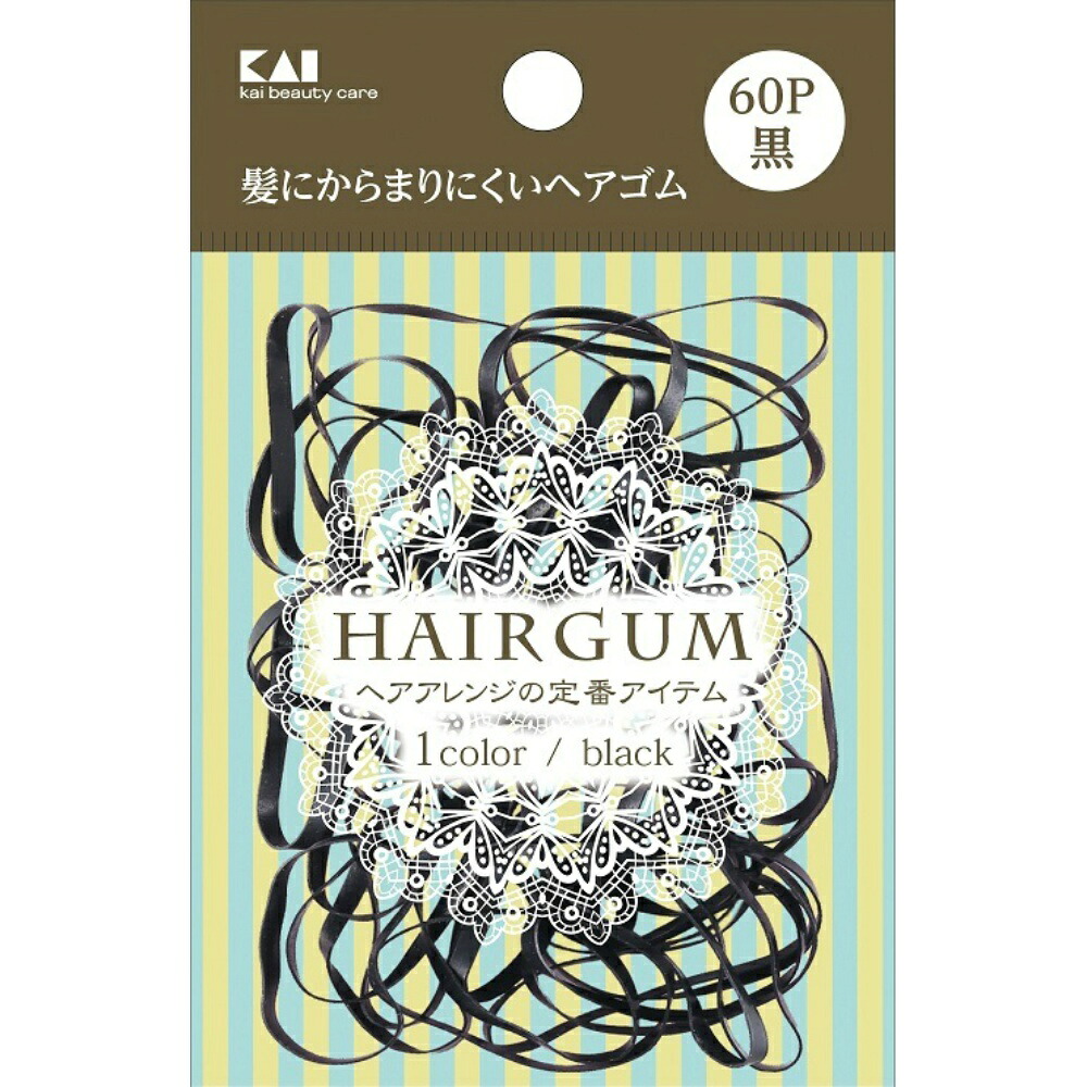 【期間限定!対象商品P2～20倍】 ＫＱ００１７ゴムリング　黒　６０Ｐ × 360点
