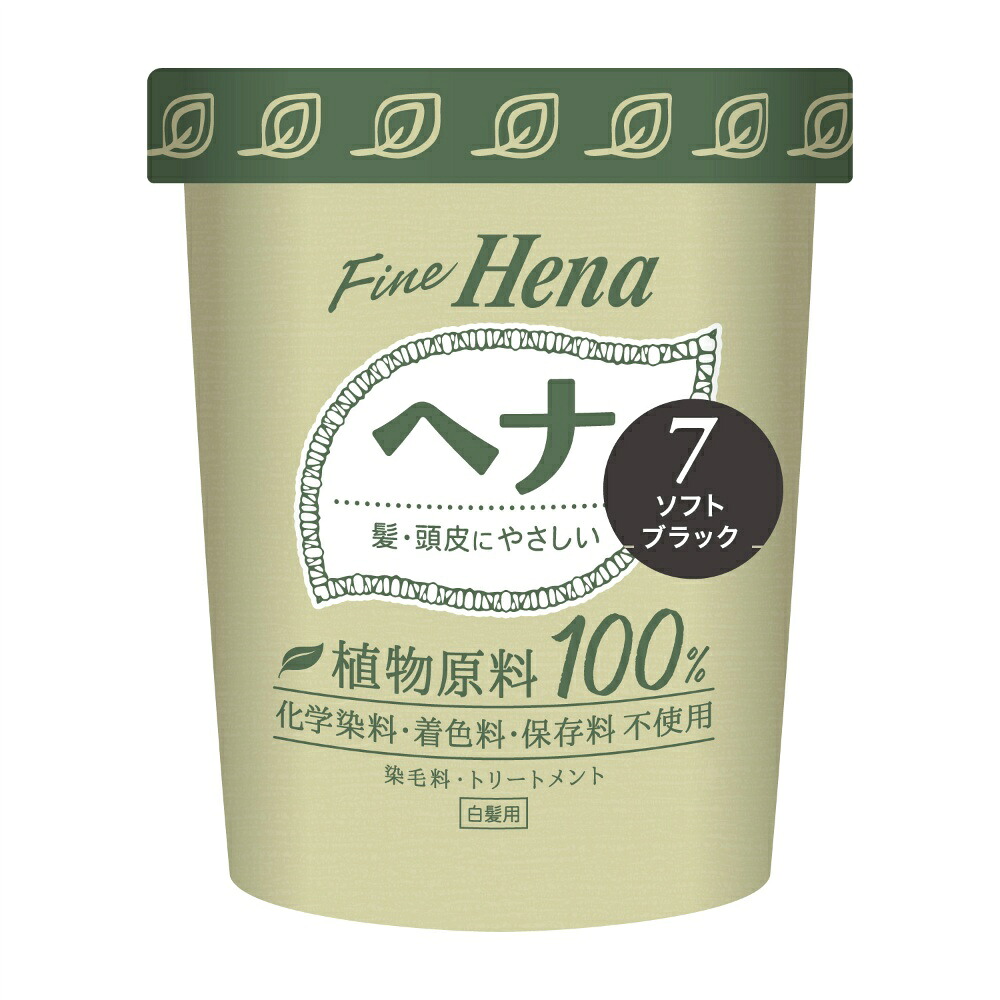 【期間限定!対象商品P2～20倍】 テンスター　ファインヘナ２Ｐ　ソフトブラック　４０ｇ×２ × 48点