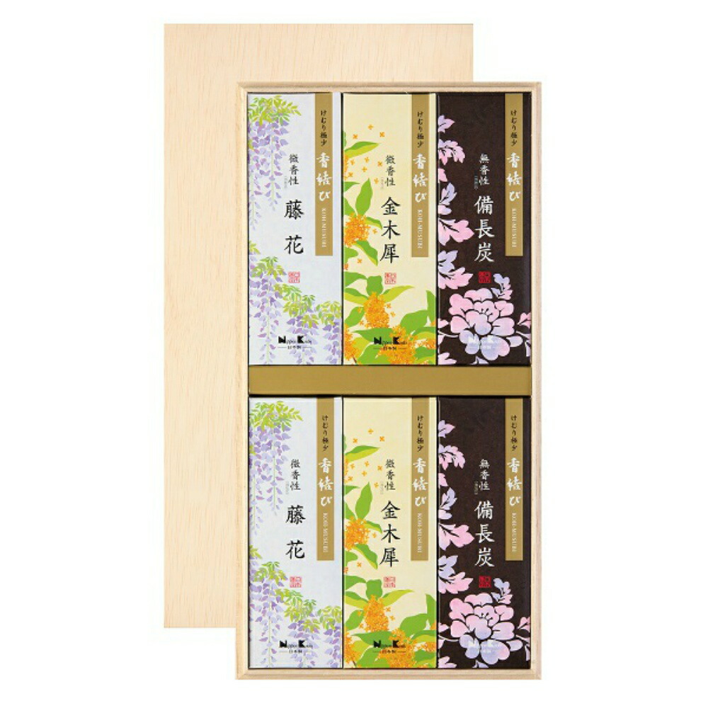 【期間限定!対象商品P2~20倍】 香結び 進物サック6入 × 20点
