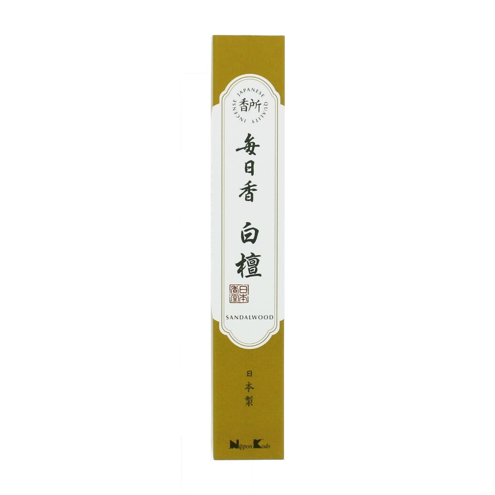 【期間限定!対象商品P2～20倍】 香所　毎日香　白檀の香り　スティック３０本入 × 120点