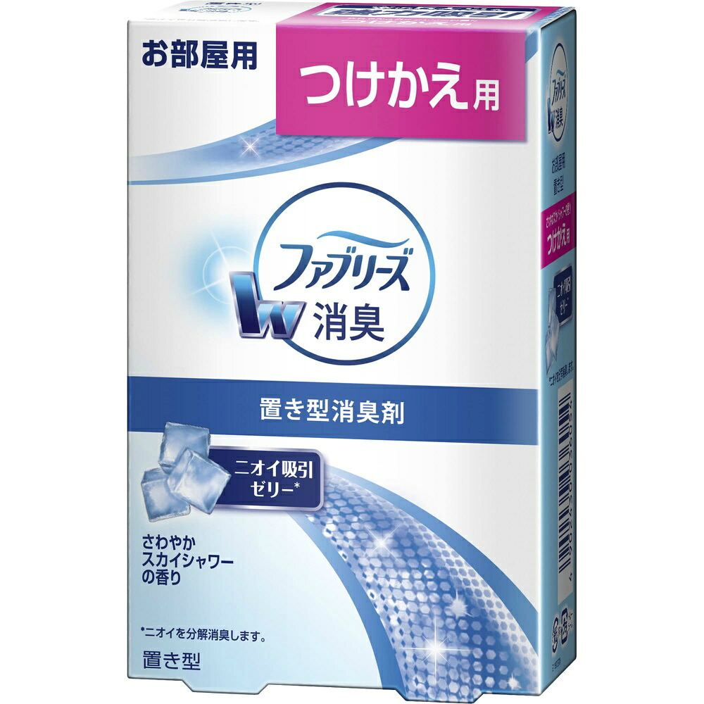【期間限定!対象商品P2～20倍】 置き型ファブリーズ さわやかスカイシャワーの香り つけかえ用 × 24点 7,980円