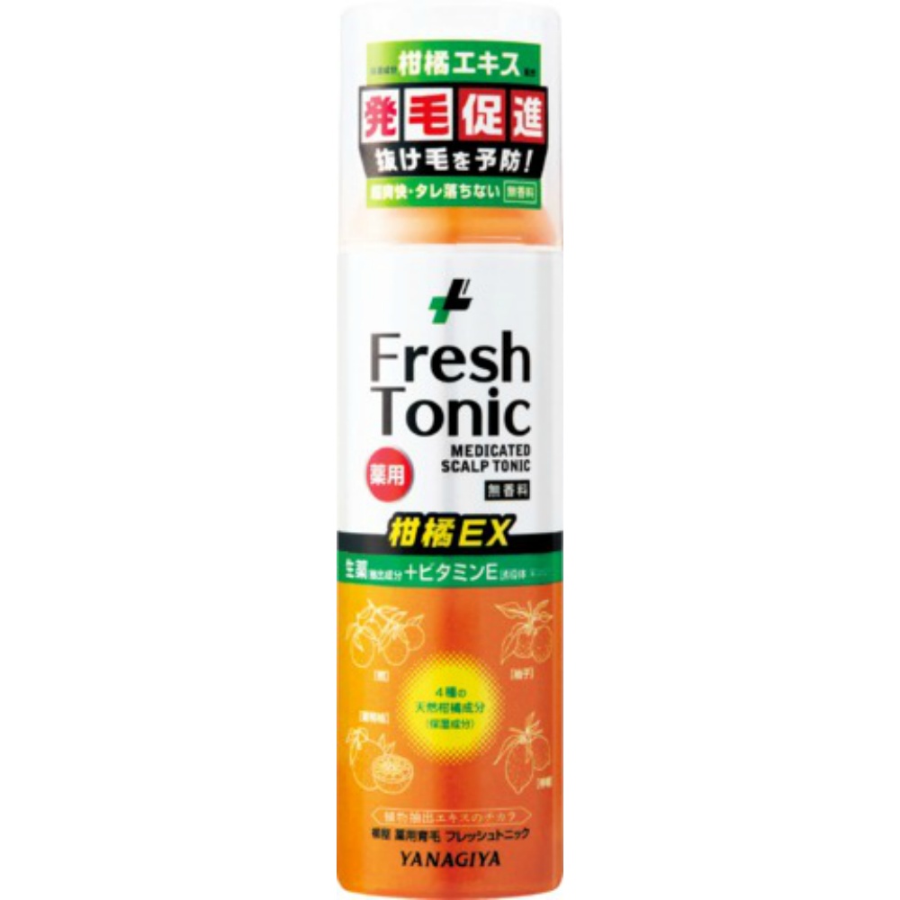 【期間限定!対象商品P2～20倍】 柳屋薬用育毛フレッシュトニック柑橘ＥＸ１９０Ｇ × 36点