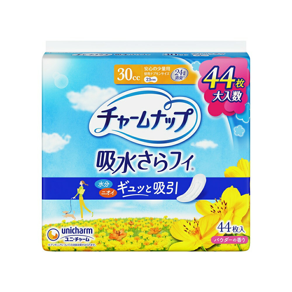 【期間限定!対象商品P2～20倍】 チャームナップ安心の少量用44枚 × 12点