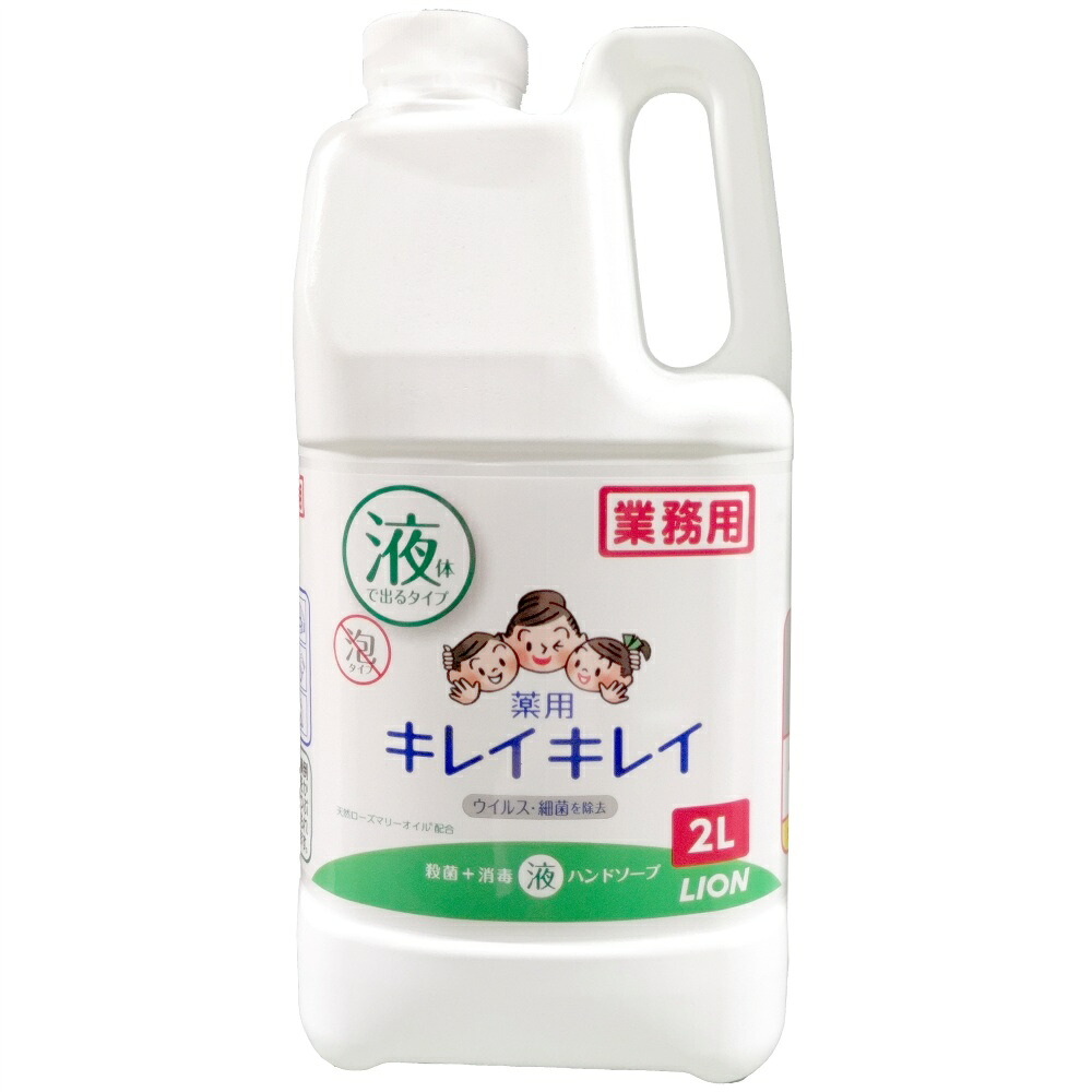 【期間限定!対象商品P2～20倍】 業務用キレイキレイハンドソープ２Ｌ × 6点