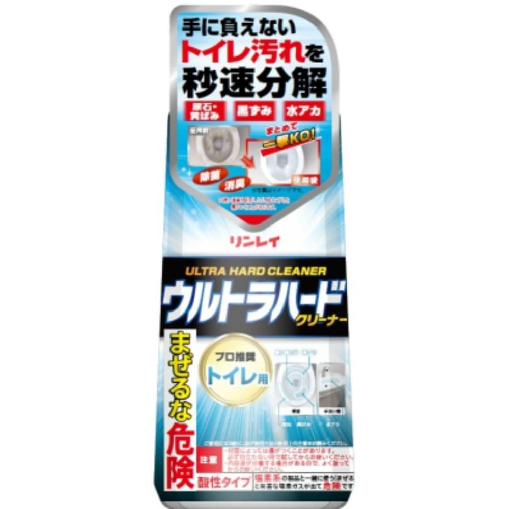 【期間限定!対象商品P2～20倍】 ウルトラハードクリーナー　トイレ用　５００Ｇ × 12点