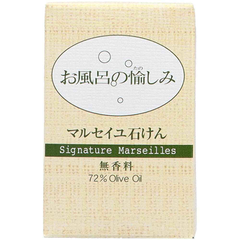 【期間限定!対象商品P2～20倍】 お風呂の愉しみマルセイユ石けん１２０Ｇ × 18点