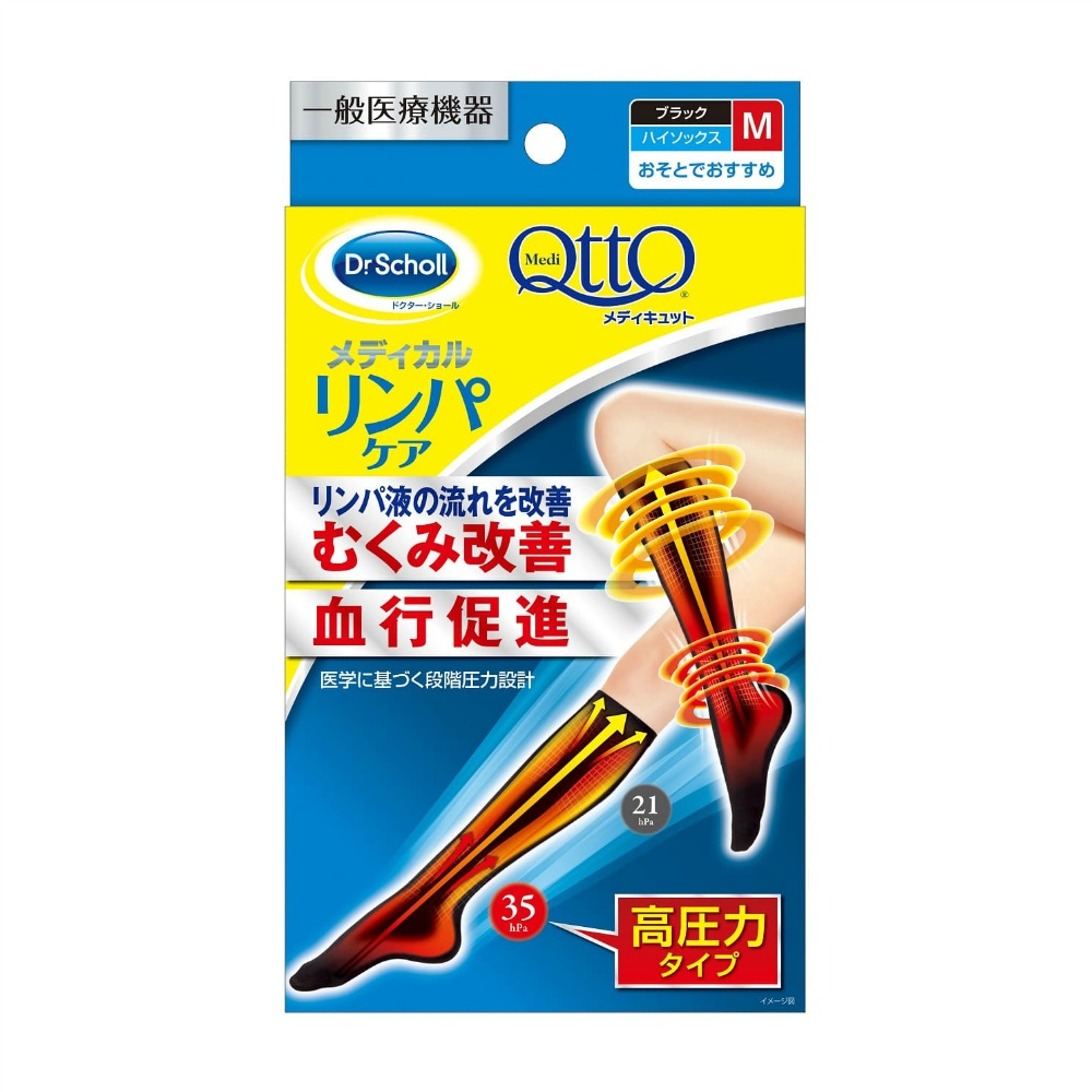 【期間限定!対象商品P2～20倍】 メディキュット　メディカル　ハイソックスM × 48点