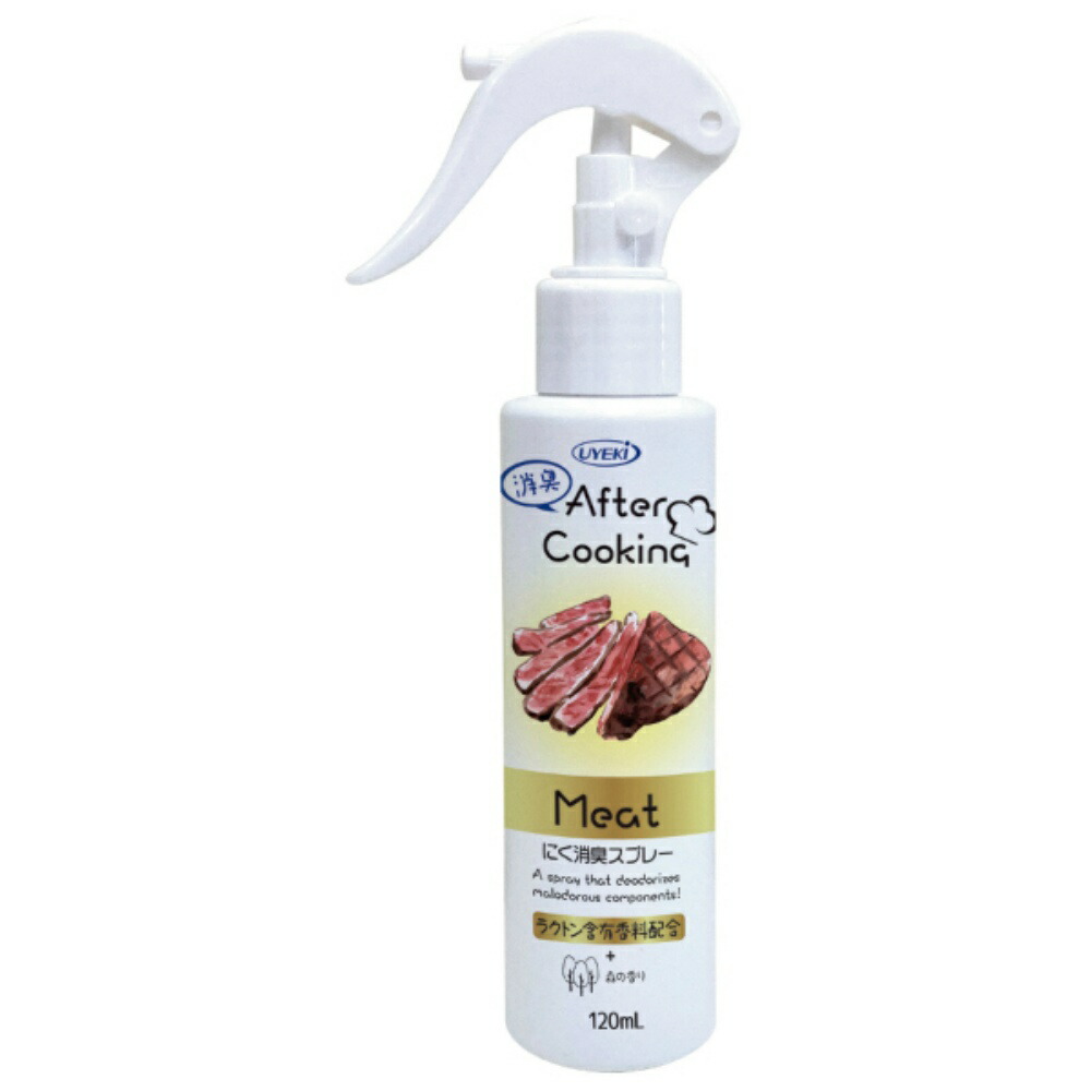 【期間限定!対象商品P2～20倍】 アフタークッキング　にく消臭スプレー　１２０ｍｌ × 48点 33,925円