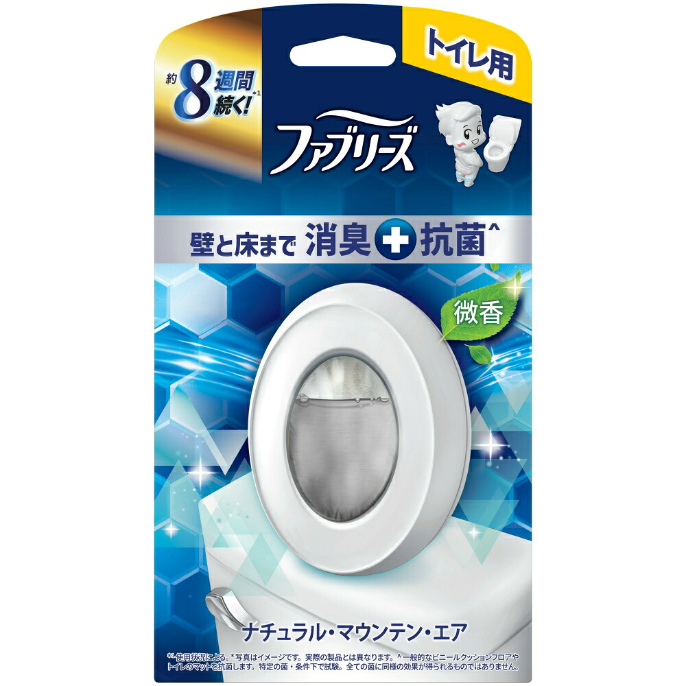 【期間限定!対象商品P2～20倍】 ファブリーズトイレ用消臭剤プレミアムシリーズ＋抗菌ナチュラルマウンテンエア × 24点