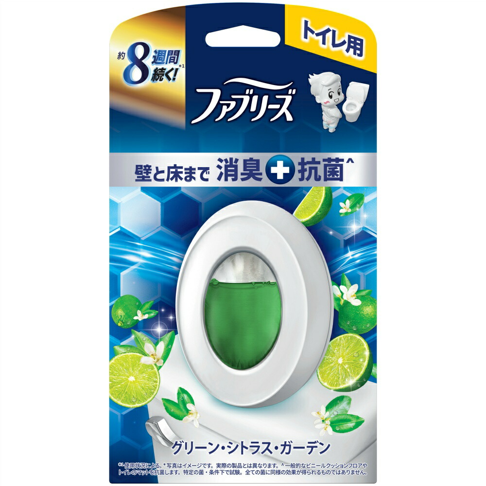 【期間限定!対象商品P2～20倍】 ファブリーズトイレ用消臭剤プレミアムシリーズ＋抗菌グリーンシトラスガーデン × 24点 12,937円