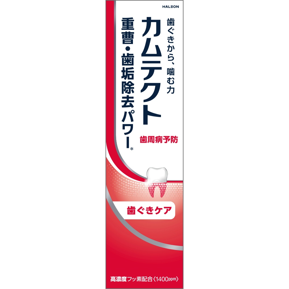【期間限定!対象商品P2～20倍】 カムテクト　歯ぐきケア〈１４００ｐｐｍ〉 × 72点