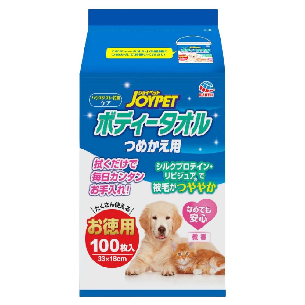 【期間限定!対象商品P2～20倍】 ジョイペット　ボディータオルペット用詰替 × 10点