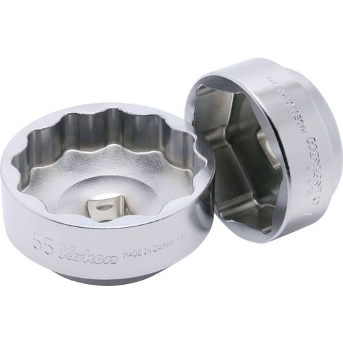 【期間限定!対象商品P2～20倍】 Ｋｏ－ｋｅｎ　１２．７ｍｍ差込　ドゥカティリヤホイールナット用１２角ソケッ　５５ｍｍ 1個