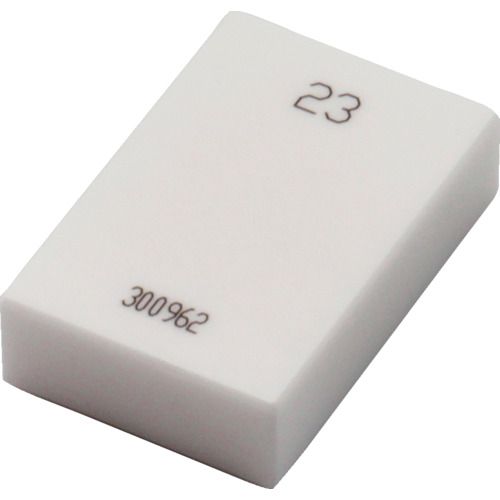 【SS押さえる 38万商いもの以上10%OFF】 ＳＫ セラミックブロックゲージ ０級好いかげんに品 ２３．００粍 1個