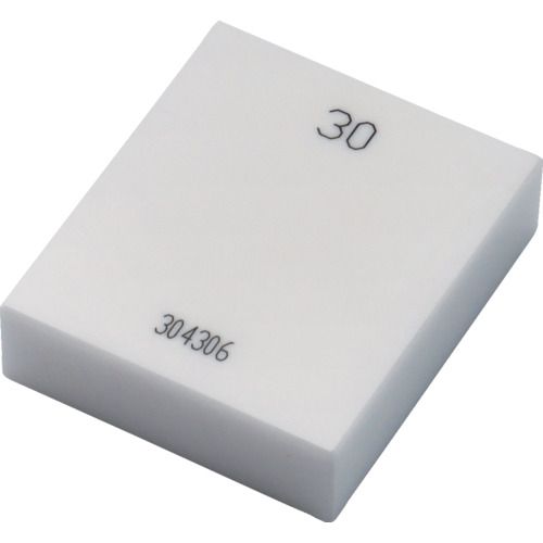 【SS押さえる 38万商いもの以上10%OFF】 ＳＫ セラミックブロックゲージ ０級好いかげんに品 ３０．００粍 1個