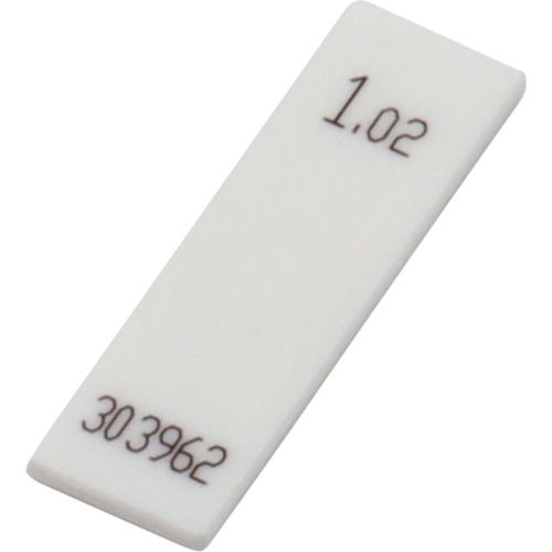【期間限定!対象商品P2~20倍】 SK セラミックブロックゲージ 0級相当品 1.02mm 1個