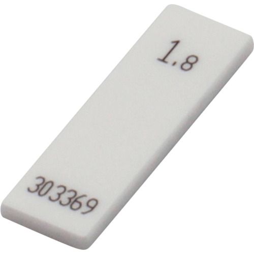 【期間限定!対象商品P2～20倍】 ＳＫ　セラミックブロックゲージ　０級相当品　１．８０ｍｍ 1個