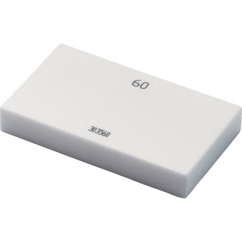 【SS押さえる 38万商いもの以上10%OFF】 ＳＫ セラミックブロックゲージ ０級好いかげんに品 ６０．００粍 1個
