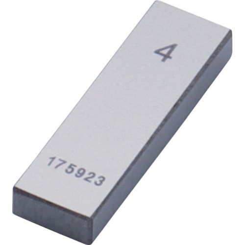 【期間限定!対象商品P2～20倍】 ＳＫ　鋼ブロックゲージ　０級相当品　４．００ｍｍ 1個