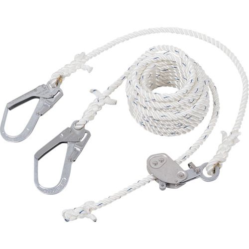 【SS制限事項 38万商いもの以上10%OFF】 ＴＳＵＹＯＲＯＮ 気泡管水準器移し替える用引き締める器付親綱 ９７ＨＲ－４－１０ 引き締める器９７ＨＲ－４（台後ばらい縄索付き添い人）＋気泡管水準器親綱 参打ちナイロン縄索φ１６×１０ｍ 1個