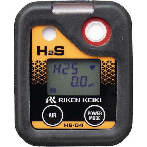 【SS制限事項 38万商いもの以上10%OFF】 理研 人間備え付ける型硫化H計 ＨＳ－０４ 蓄電池操作手順 1台