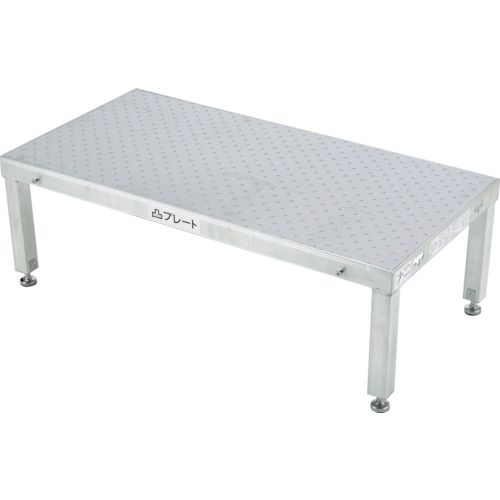 【SS制限事項 38万商いもの以上10%OFF】 アルインコ 低床進め方台（継ぎ合わせる式・凸お皿） ＬＦＰ 1台