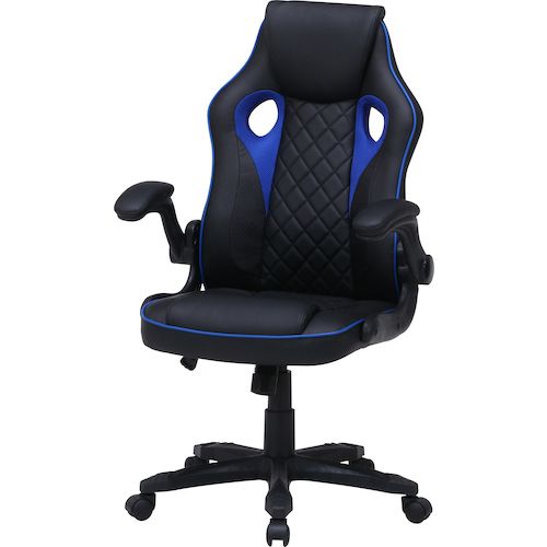 【SS押さえる 38万商いもの以上10%OFF】 不二営利主義 ゲーミングチェアシグナル 青碧 1個