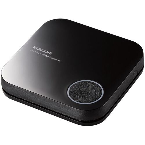 【期間限定!対象商品P2～20倍】 ＥＬＥＣＯＭ Ｍｉｒａｃａｓｔレシーバー アクセスポイント接続対応 ブラック 1個