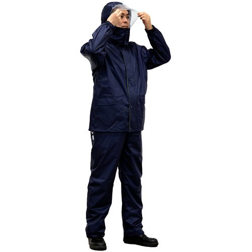 【期間限定!対象商品P2～20倍】 シモン　作業用雨具　レインウェア　３Ｌ 1着