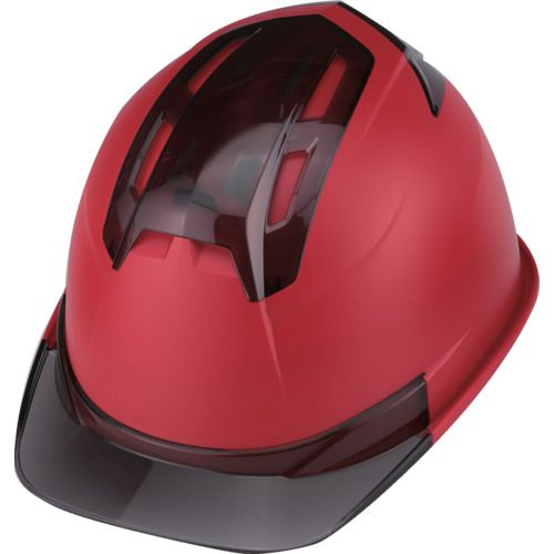 【期間限定!対象商品P2～20倍】 トーヨーセーフティ　ヘルメット　ヴェンティーエム　赤 1個