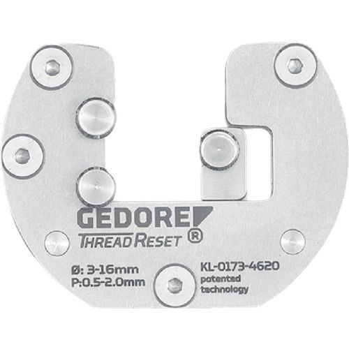 【SS制限事項 38万商いもの以上10%OFF】 ＧＥＤＯＲＥ 螺旋釘山取りつくろう手道具 ＴＨＲＥＡＤ ＲＥＳＥＴ Ｍ３～Ｍ１６ 本体 1個