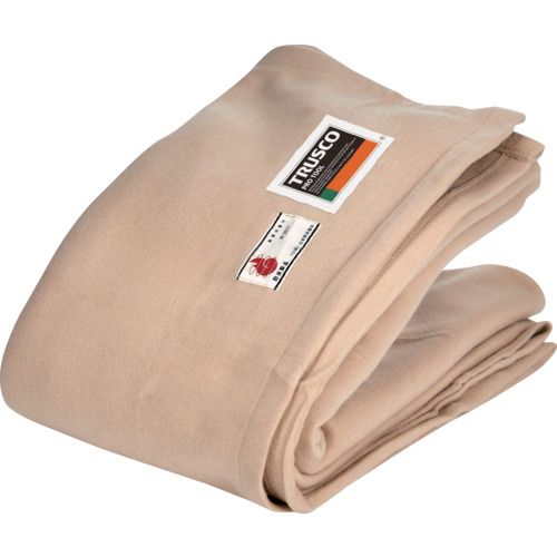 【期間限定!対象商品P2~20倍】 TRUSCO 災害備蓄用 難燃フリース毛布 コンパクト 1400×2000mm 1枚