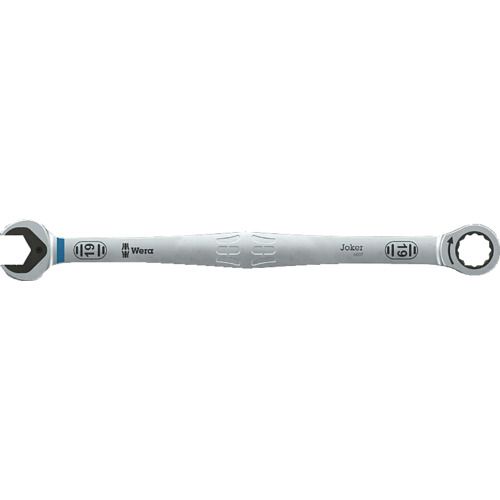 【SS制限事項 38万商いもの以上10%OFF】 Ｗｅｒａ ６００７ 戯け者 コンビネーションラチェットレンチ（ロング）１９粍 1個
