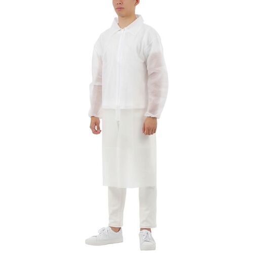 【SS押さえる 38万商いもの以上10%OFF】 ＩＲＬ 不織布白衣 目付４５ｇ Ｍ 50着